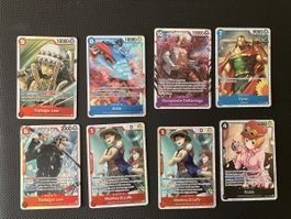 One piece lot de 8 cartes  « 🇬🇧 »